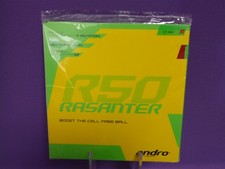 Andro Rasanter R50 Red in 1.7 mm Table Tennis Decking Table Tennis TT Decking NEW in Original Packaging picture