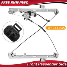 Front Power Window Regulator w/ Motor Passenger Side for Chevy Silverado GMC picture