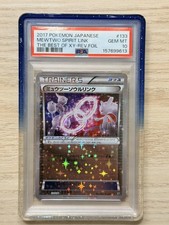 2017 POKEMON JAPANESE THE BEST OF XY #133 MEWTWO SPIRIT LINK-REVERSE FOIL PSA 10 picture