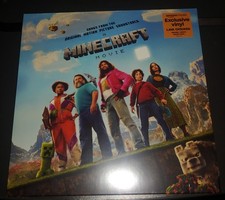 A Minecraft Movie Lava Chicken Orange & White Vinyl LP Jack Black NEW Sealed picture