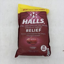 HALLS Relief Cherry Cough Drops, Value Pack, 200 Drops picture