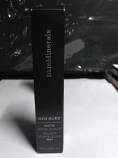 BareMinerals Gen Nude Matte Liquid Lipcolor, SWANK, 4m l/ .13 fl oz IN BOX picture
