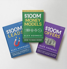 (HARDCOVER) 💰$100M Offers, 💰$100M Leads, 💰$100M Money Models + BONUSES 💰💰💰 picture