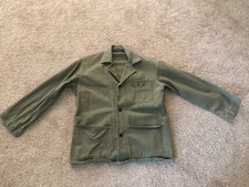 WWII Impressions US Navy N-3 HBT Utility Jacket Size 42 picture