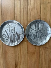 Wendell August Forge Vintage Handmade Aluminum decorative Plate/coaster picture