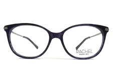 Rachel Roy Eyeglasses Frames WEALTH AMETHYST Silver Cat Eye Full Rim 51-15-135 picture