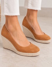 J. Crew Shoes Women’s Espadrille Wedges Size 10 Pale Clay Brown Shoes  picture