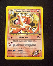 Pokemon TCG Blaine's Charmeleon 31/132 Gym Challenge 2000 Uncommon 70HP ENG picture