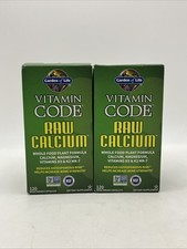 2x Vitamin Code, RAW Calcium, 120  Vegetarian Capsules 12/2026 Bone Health picture