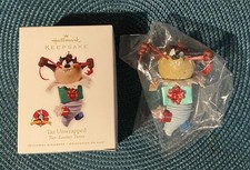 Looney Tunes TAZ Unwrapped Hallmark Keepsake Ornament 2010-11-16-119 picture