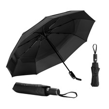 VEVOR Automatic Umbrella Sun / Rain UPF50+ Windproof Dual-Vented Canopy Umbrella picture