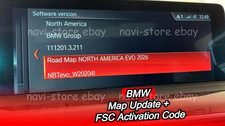 Original BMW North America EVO ID5/6 2026 MAP - ONLY MAP - NO FSC Code picture