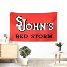 SAINT JOHN'S UNIVERSITY RED STORM 3'X5' BANNER FLAG picture