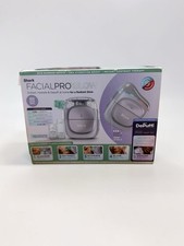 Shark FacialPro Glow Hydro-Powered Facial System Blue w Travel Case NEW Open Box picture