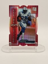 Donruss 1999 Elite Marshall Faulk Primary Colors Insert  #18/75 picture