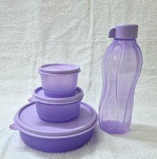Tupperware Wonder handy bowls lunch containers with 500ml/16oz bottle picture
