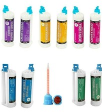 Temporary Crown Bridge Material + 10 Tips 10:1 All Shades 76g picture