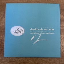* DEATH CAB FOR CUTIE * signed album * SOMETHING ABOUT AIRPLANES * BEN GIBBARD picture