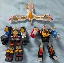 SMP Power Rangers Ninja Megazord Shogun Megazord Falconzord Lot Built MMPR picture