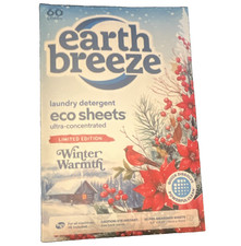 Earth Breeze Eco Sheets Rare Limited Edition Scent Winter Warmth 60 Loads picture