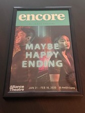 Maybe Happy Ending 2020 PreBroaday Playbill w/Frame picture