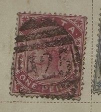 7 X Old MALTA Stamps, Queen Victotia, King George, Etc picture