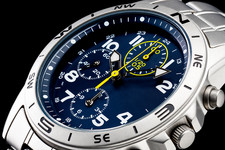 SEIKO SND379P1 Chronograph Blue Dial Men's Watch New 100% Authentic picture