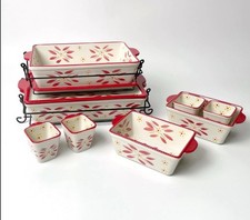 Temp-tations Old World 20-Piece Baker Set K78127 Red picture