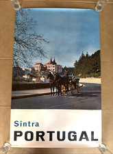 Vintage 1966 Travel/Advert Poster Sintra Portugal 39