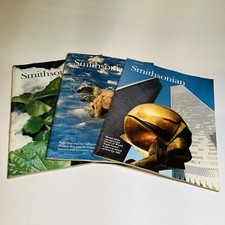 Smithsonian Magazines 1977  Lot Of 3 70s Very Good Condition picture
