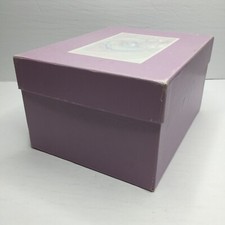Vintage 1986 Current Inc Marble Check Storage Gift Box 9
