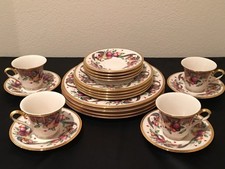 LENOX ~ HOLIDAY TARTAN ~ SERVICE FOR 4 ~ TOTAL 20 PCS. picture