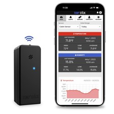Temp Stick WiFi Temperature & Humidity Sensor 24/7 Monitoring & Alerts (Black) picture
