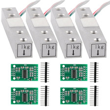 4sets Load Cell Load Cells kit Weight Sensor +HX711 A/D Amplifier Module Weighin picture
