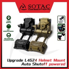 SOTAC L4 G24 NVG Helmet Mount Hard-Anodized Upgrade Version- can be powered picture