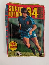 1984-85 Cromos M Rollan Super Futbol Unopened Pack (possible MARADONA) picture
