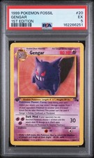 Gengar - Pokemon Fossil #20 PSA 5 picture