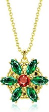 Gold Anastasia Necklace for Women Lost Princess Inspired Together In Paris... picture