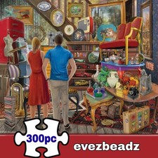 EvezBeadz SunsOut Forgotten Treasures 300 Piece Puzzle Bigelow 31563 Family Fun picture