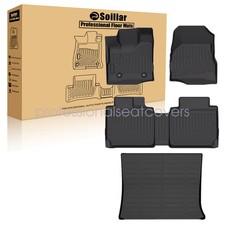 For 2012-2017 Chevrolet Equinox GMC Terrain TPE Floor Mats Trunk Cargo Liner 3D picture