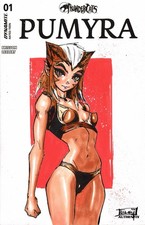 Dynamite Comics Pumyra Thundercats #1 Original Sketch by Nick Alan Foley W/COA picture