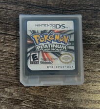Pokemon Platinum Version for Nintendo DS/NDS/3DS game w/ case (2009) VG USA picture