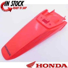 HONDA REAR FENDER EXTREME RED 2004-2008 CRF150F / 2004-2008 CRF230F OEM NEW picture