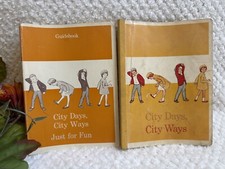Rare Vintage 1966 City Days, City Ways & Teacher StudentGuide Set - Harper & Row picture