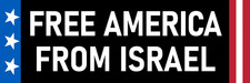 Free America From Israel Sticker Small to Large Anti Netanyahu Stickers picture