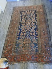 Antique Tribal Village Malayer Rug 67x39 Ca 1900_1920 Hamadan picture