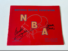 1955 NBA Boxing ConventionProgram Signed Carmen Basilio & Angelo Dundee,Detroit picture