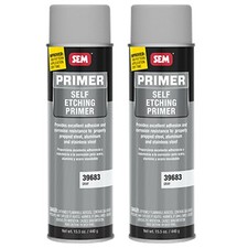SEM 39683 Grey Self Etching Primer - 15.5 oz. Pack of 2 Cans picture