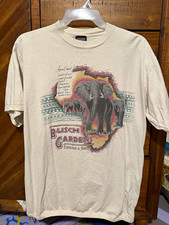 Sherry's Best Busch Gardens Elephant Graphic Tee VINTAGE size XL picture