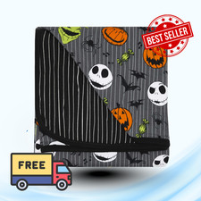 [FASH SALE]Little Sleepies Nightmare Before Christmas Large Cloud Blanket Disney picture